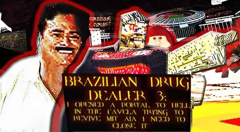 BRAZILIAN -DRUG -DEALER-PREINSTALLED-THE-DARK-GAMES