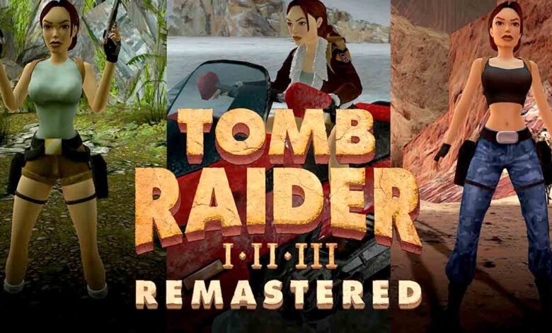 tomb-raider-1-3-remastered-starring-lara-croft-preinstalled-the-dark-games